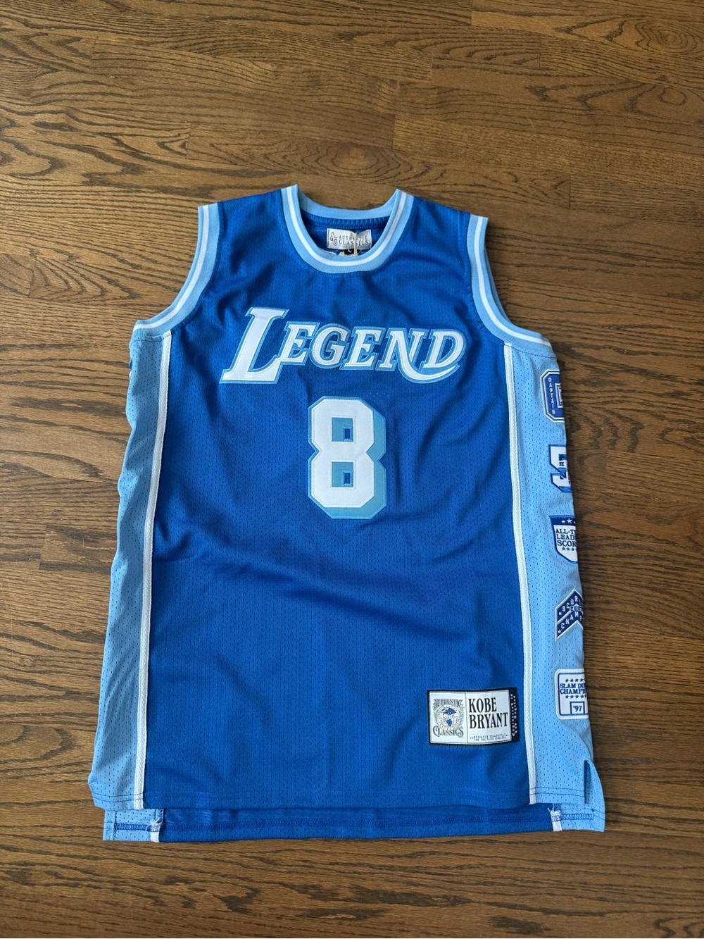 Legend Mamba Kobe Bryant Patch Jersey